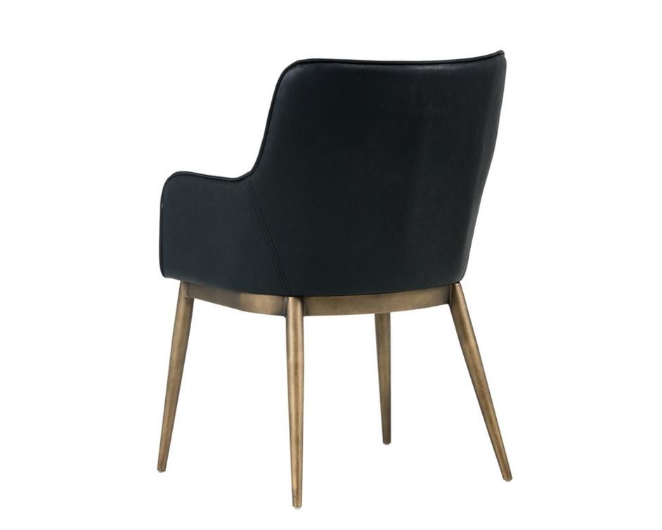 Franklin Dining Chair - Vintage Black by Sunpan