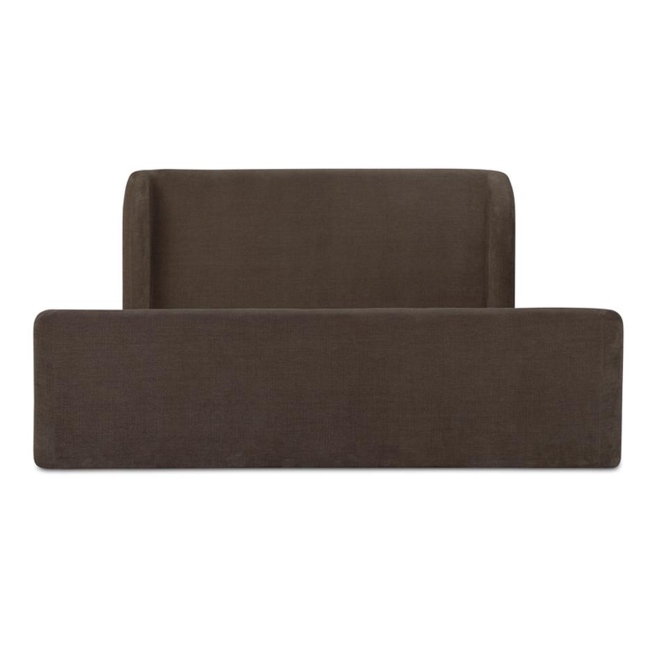 Sophia King Storage Bed Brown by Moes Home