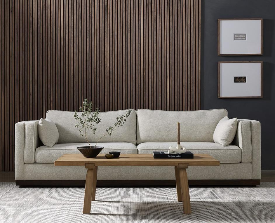 Lawrence Sofa - Nova Taupe by Four Hands