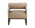 COBURN LOUNGE CHAIR - DARK BROWN - SAHARA SAND LEATHER by Sunpan
