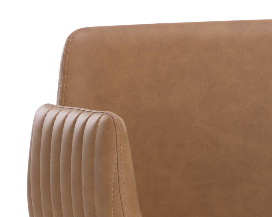 LUCANO COUNTER STOOL - MILLIKEN COGNAC by Sunpan