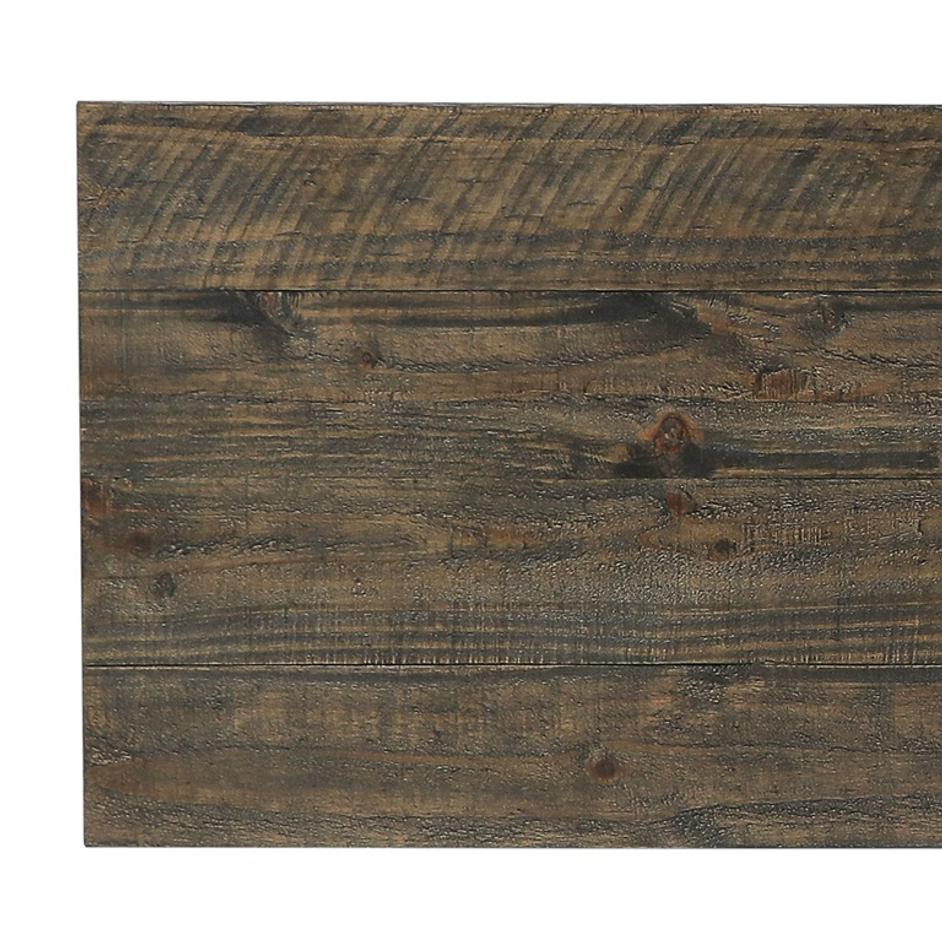 Duncan Reclaimed Pine 3Dwr 2Dr Buffet Suede Brown/Carbon Black by Classic Home