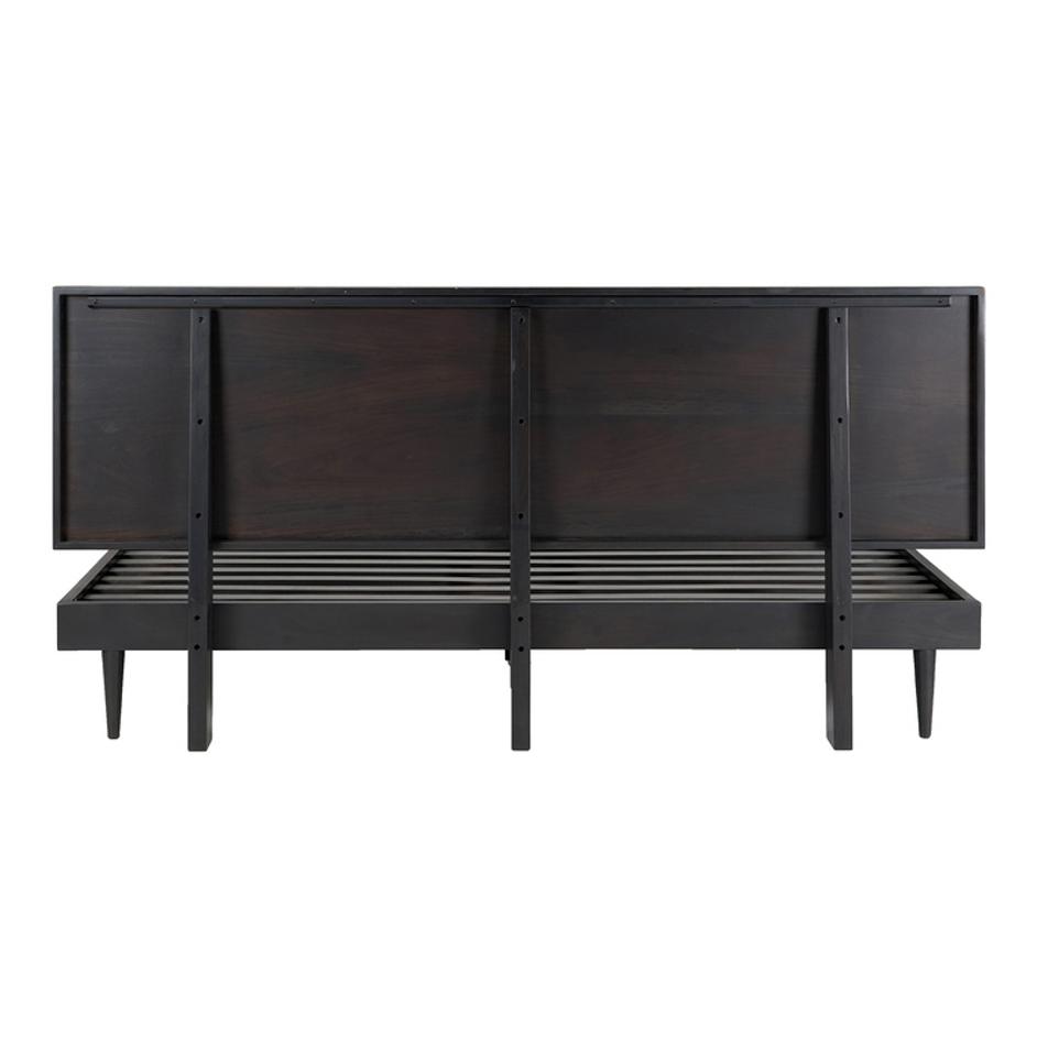 Pablo King Bed Black by Moes Home