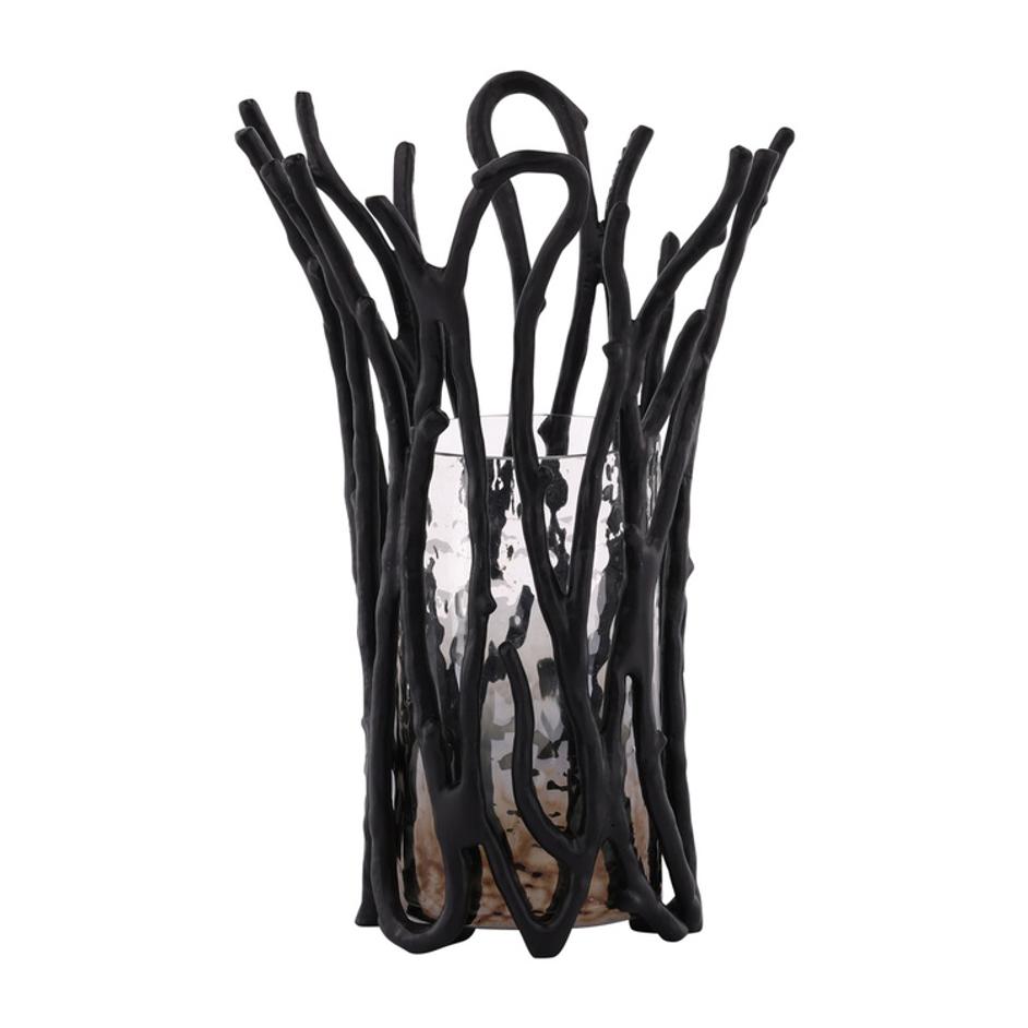 Dark Hurricane Vase Set by Furniture Classics