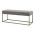 Darius Fabric Bench In Montello Gray by New Pacific Direct