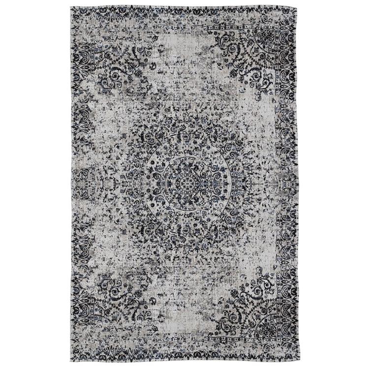 KALIMA RUG 5X8 in BEIGE AND CHARCOAL by Dovetail