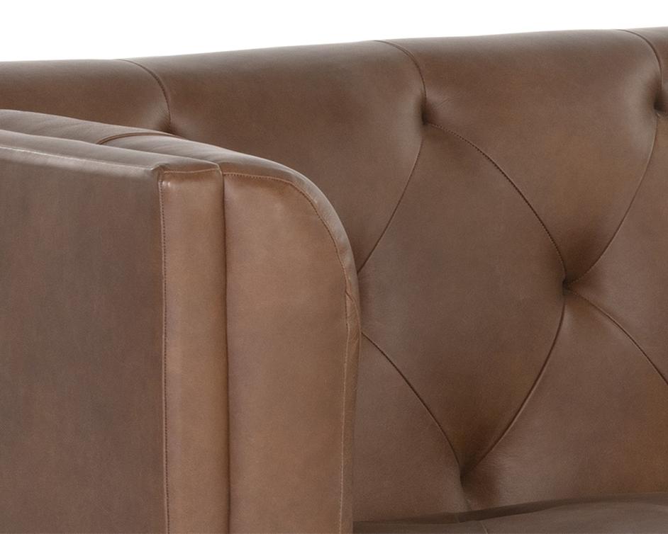Westin Sofa - Vintage Caramel Leather by Sunpan