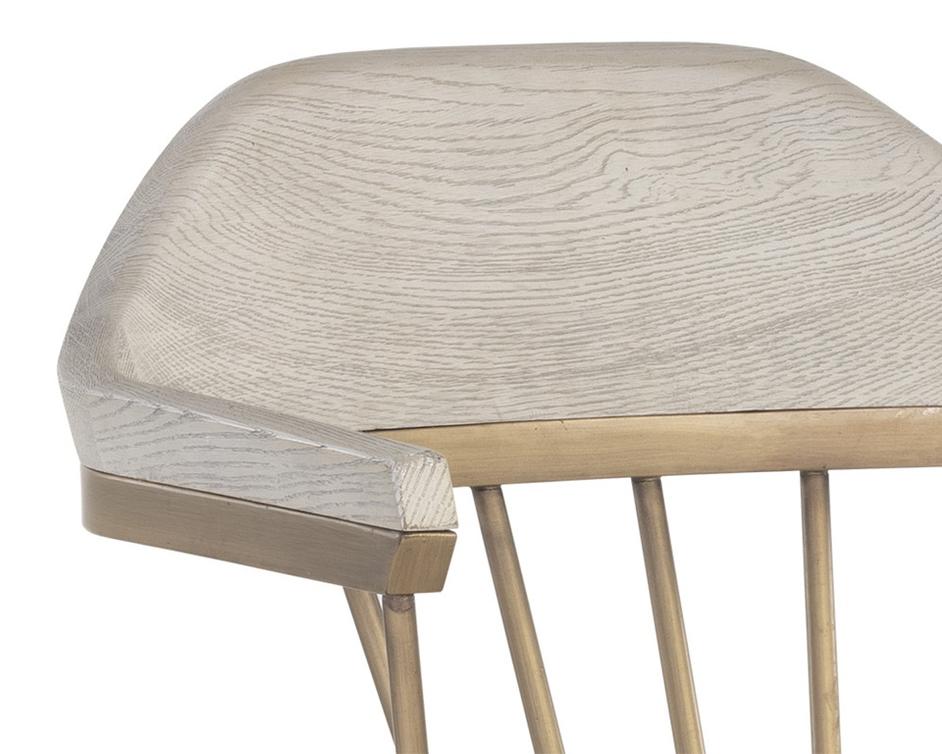 DEMI DINING ARMCHAIR - GREY by Sunpan