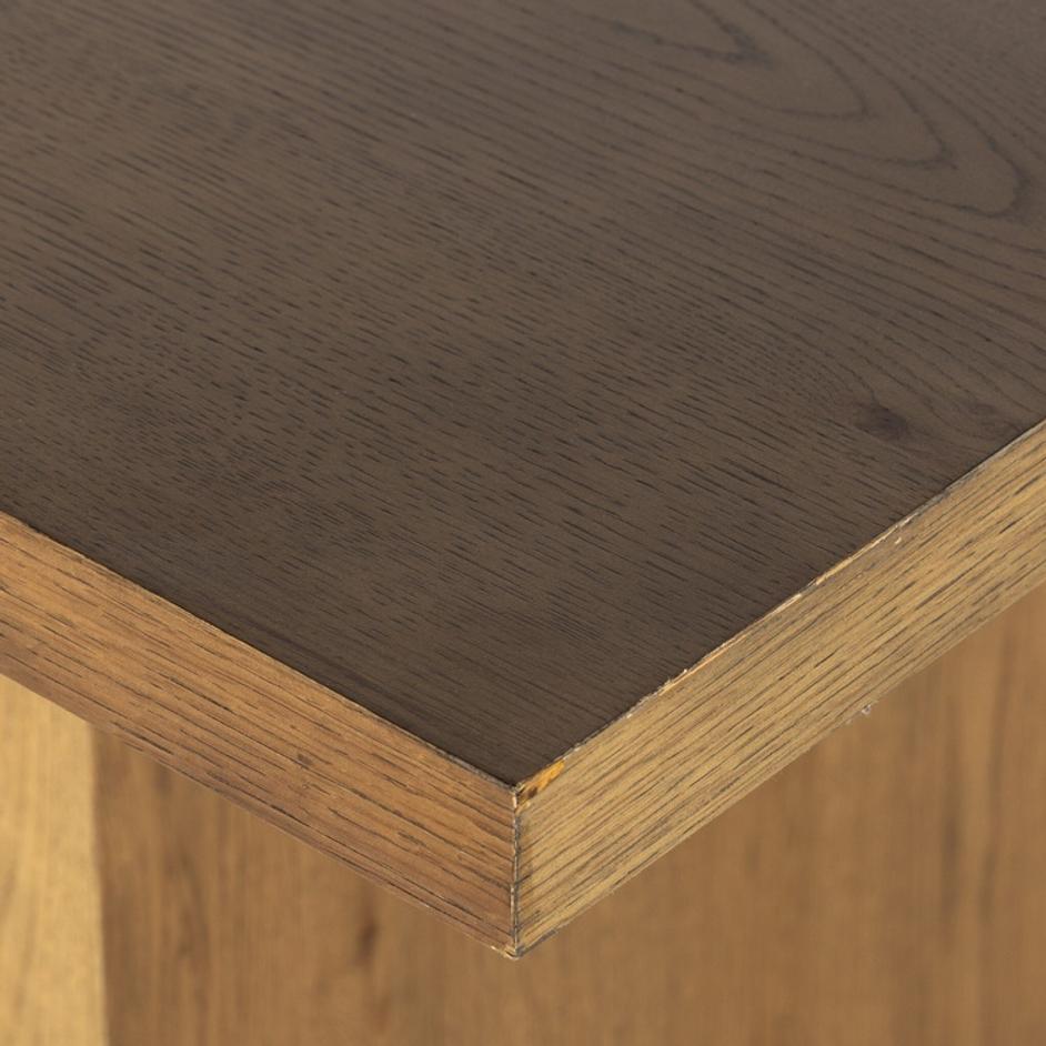 Eaton Dining Table - Amber Oak Resin by Four Hands