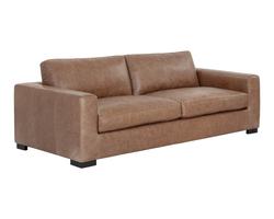 Baylor Sofa - Marseille Camel Leather by Sunpan