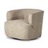 Mila Swivel Chair In Laken Stone by Four Hands