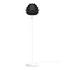 Aluvia Floor Lamp in Anthracite with White Base by UMAGE