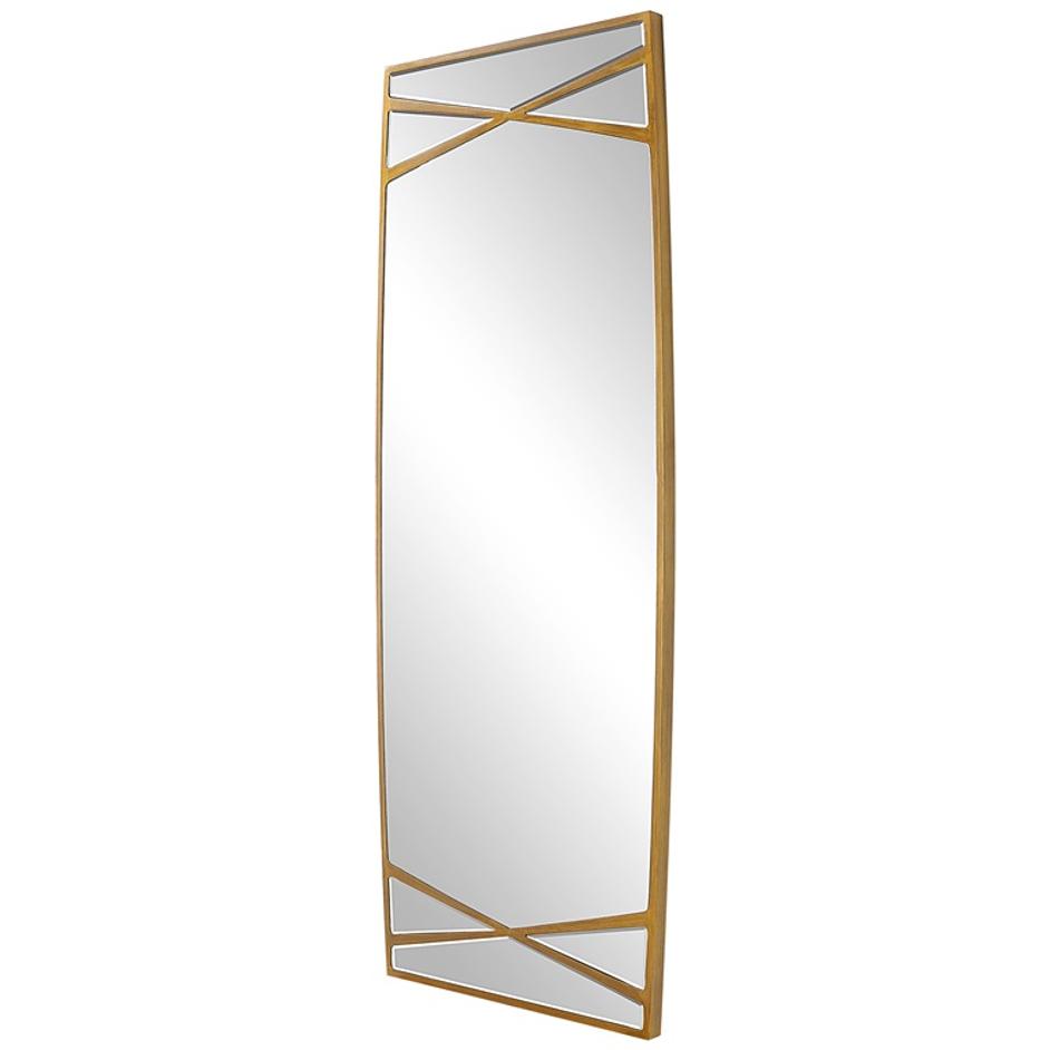 Gentry Oversized Gold Mirror by Uttermost