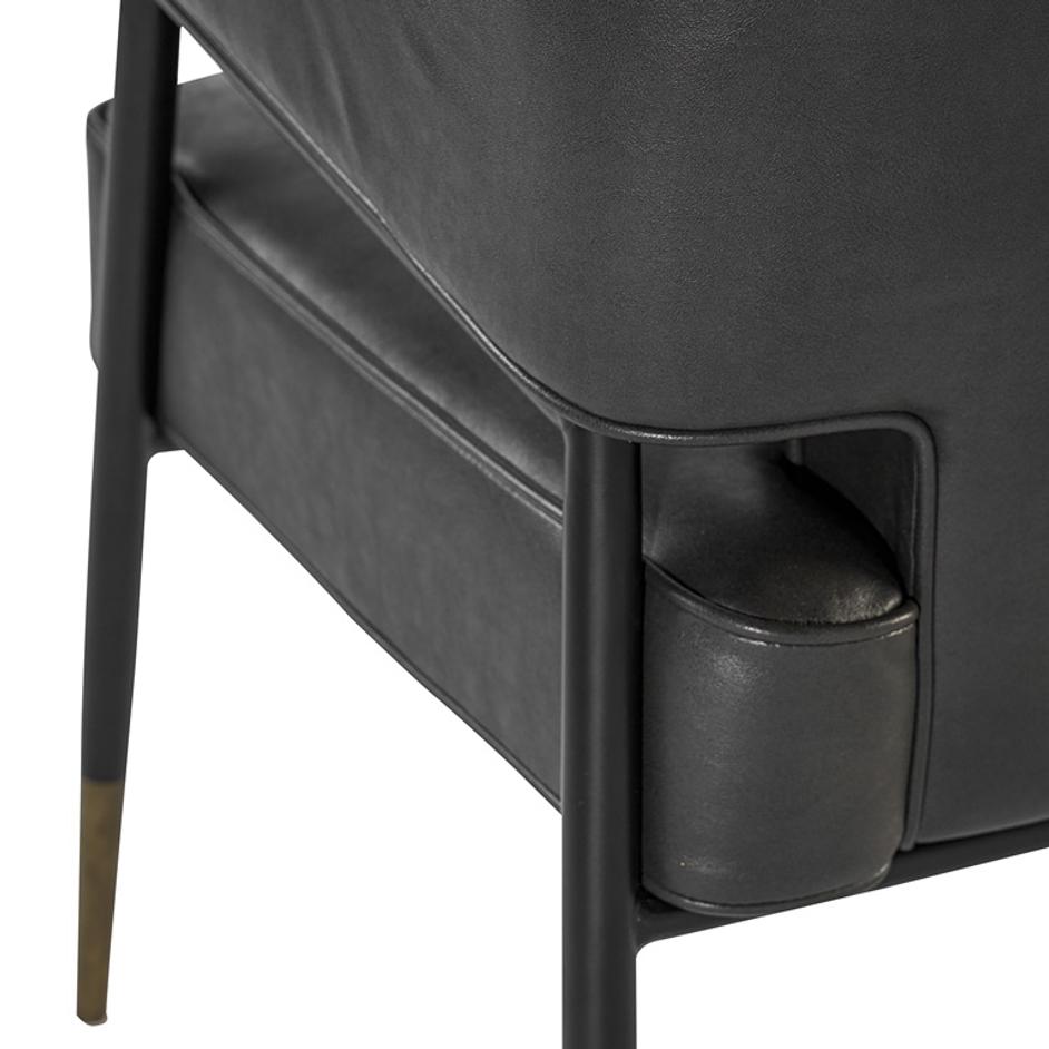 Derome Armchair - Bravo Portabella by Sunpan