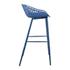 PIAZZA OUTDOOR BARSTOOL BLUE by Moes Home