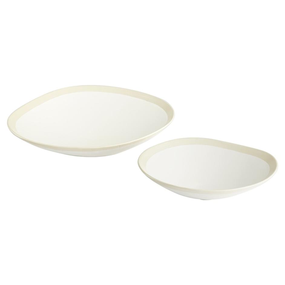 Laura Bowl | White - Small by Cyan Design