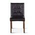 Madison Black Eco-Friendly Leather Dining Chair by Home Trends & Design