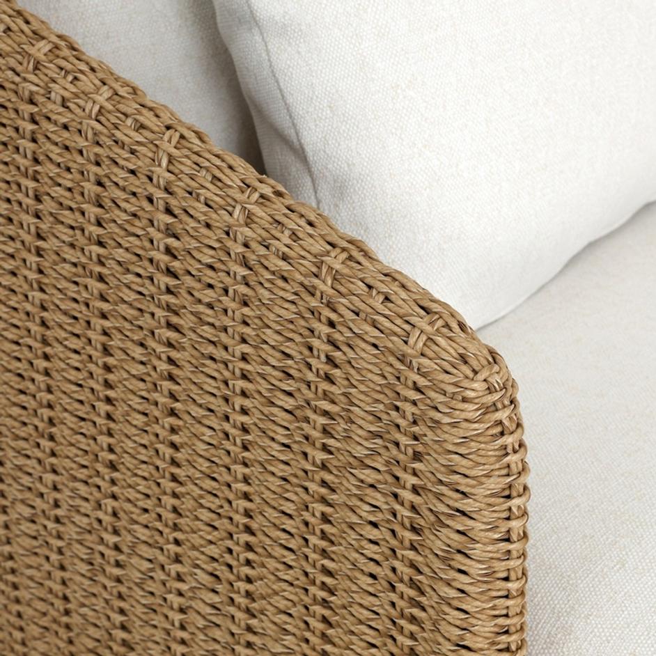 Maven Outdoor Double Chaise - Faux Hyacinth by Four Hands