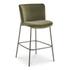 Early Bar Stool Faux Green Mohair by Moes Home