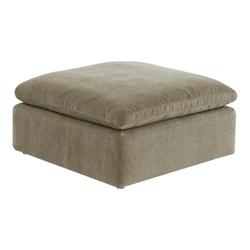 TERRA OTTOMAN PERFORMANCE FABRIC DESERT SAGE by Moes Home