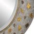 Copper Terrazzo Round Mirror by Uttermost