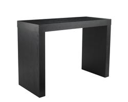 FARO C-SHAPE BAR TABLE - BLACK by Sunpan