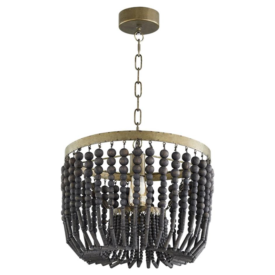 Estrella II Pendant in Tinted Raw Iron by Cyan Design