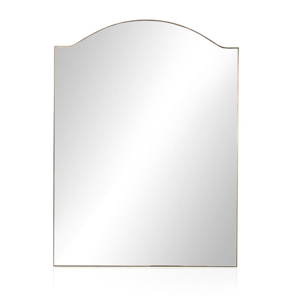 Jacques Floor Mirror In Antique Brass by FOUR HANDS
