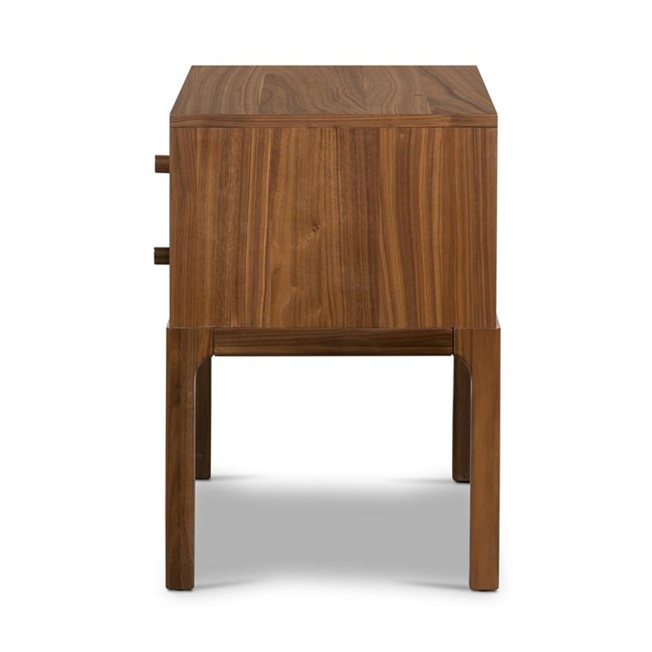 Arturo Nightstand - Natural Walnut Veneer by Four Hands