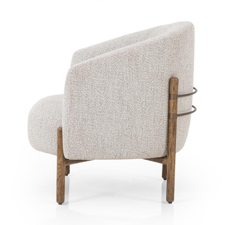 Enfield Chair In Astor Stone by FOUR HANDS