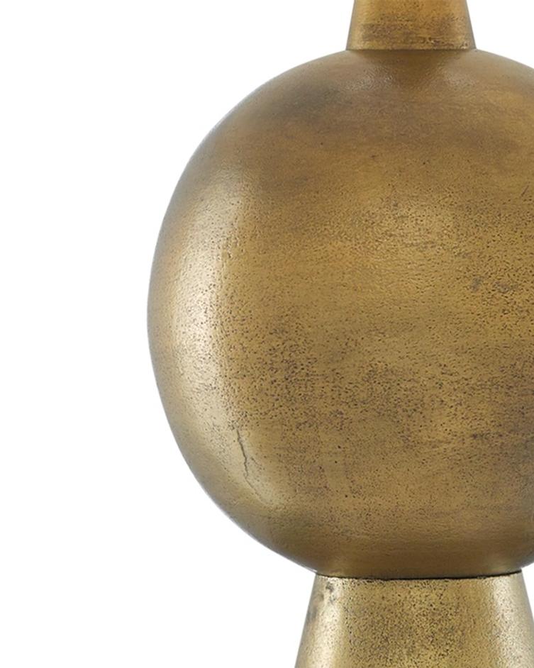 Rami Brass Table Lamp In Antique Brass by Currey & Company