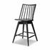 Lewis Swivel Counter Stool in Black Oak by FOUR HANDS