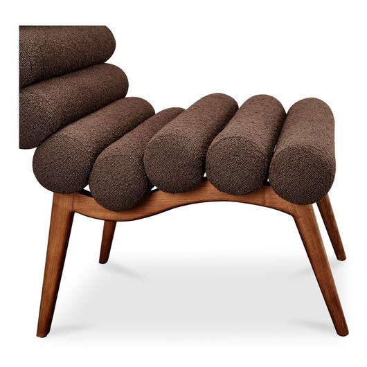 Arlo Accent Chair Deep Brown by Moes Home