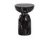 Goya End Table - Marble Look - Black by Sunpan