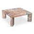 Segment Coffee Table Orange Levante Marble by Moes Home