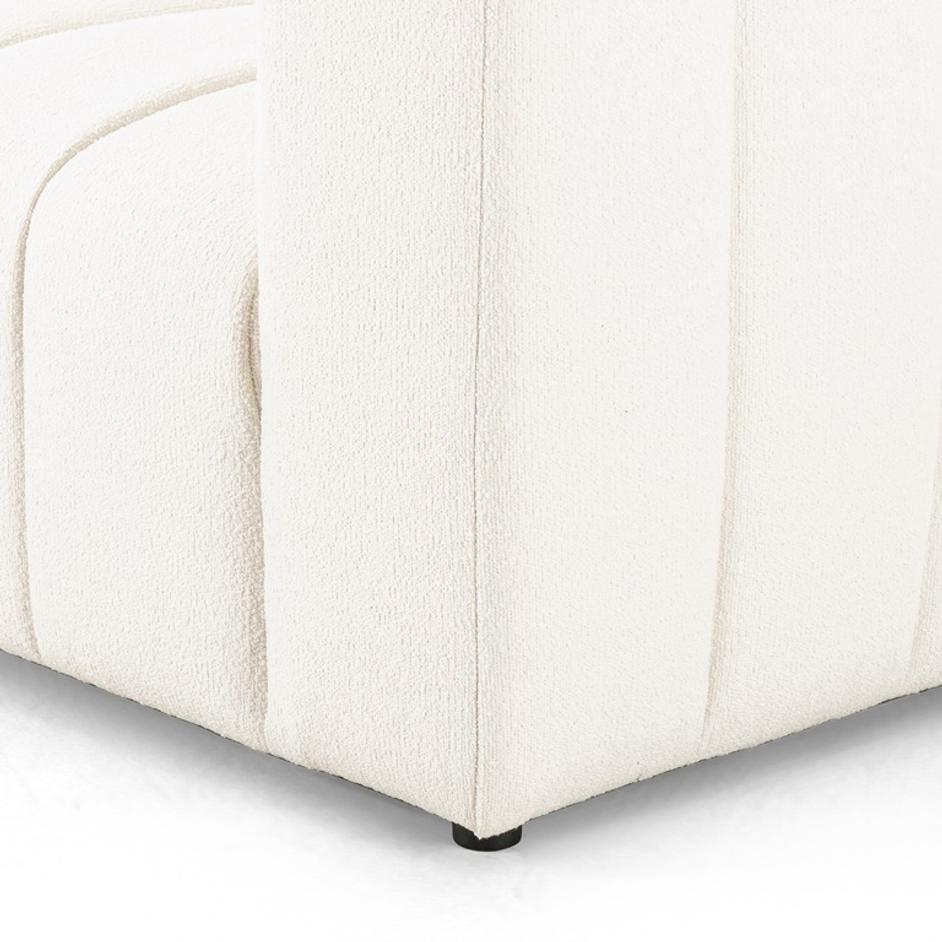 Langham Channeled Raf Pc In Faytte Cloud by FOUR HANDS