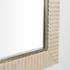 Estriada Flr Mirror|White by Cyan Design