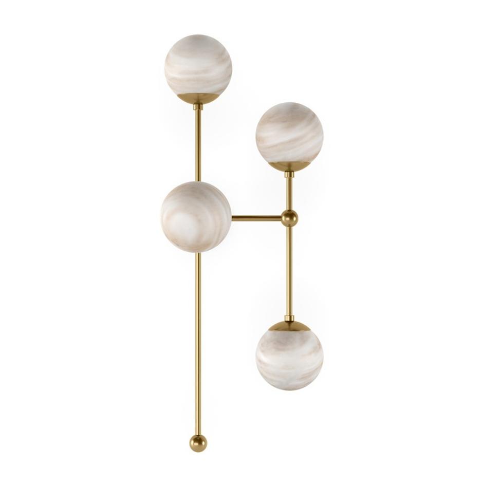 Armstrong 4 R Sconce - Burnished Brass by Four Hands