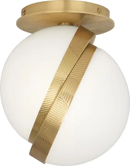 Michael Berman Brut Flushmount by Robert Abbey