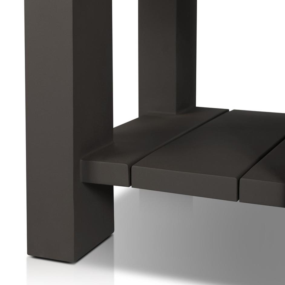 Roca Outdoor Metal End Table by Four Hands