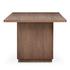 Round Off Small Dining Table Walnut Brown by Moes Home