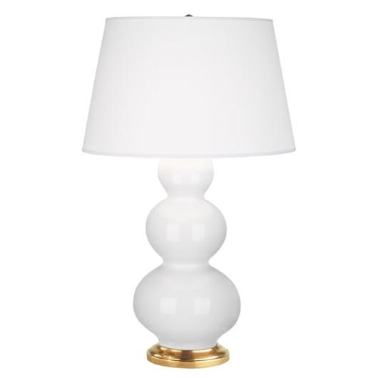 Lily Triple Gourd Table Lamp by Robert Abbey