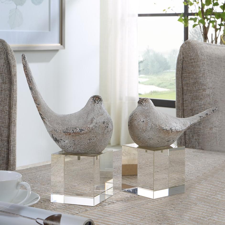 Better Together Bird Sculptures, S/2 by Uttermost