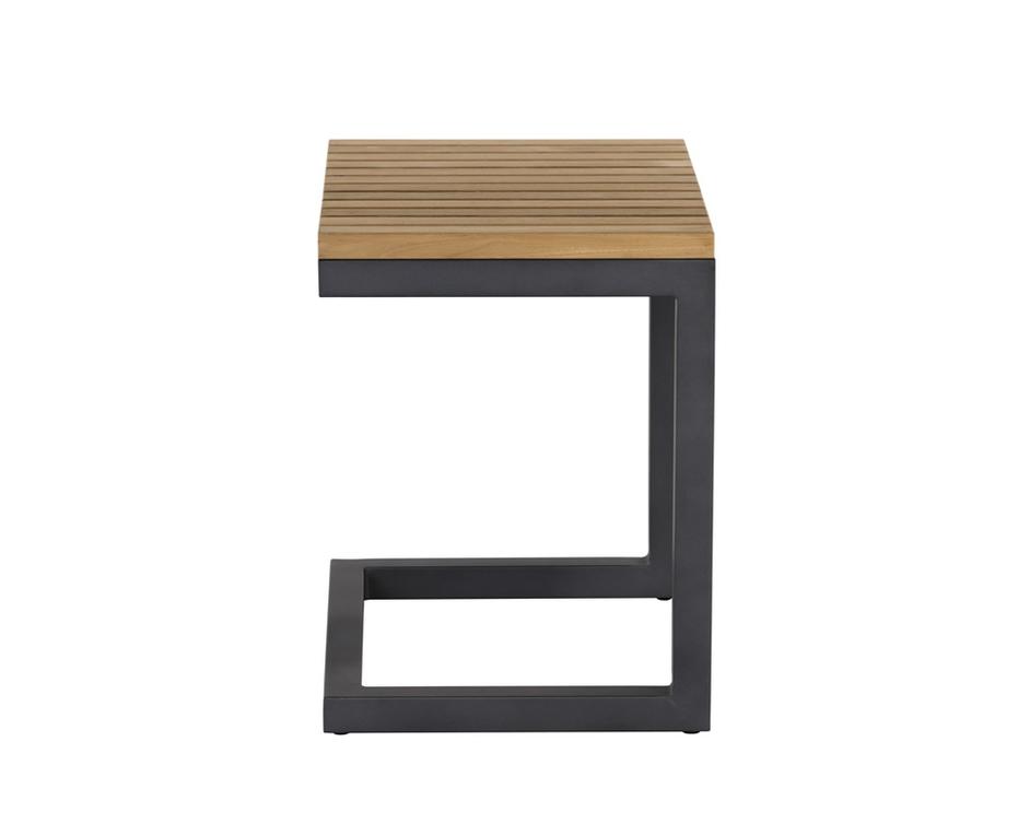 GENEVE C-SHAPED END TABLE by Sunpan