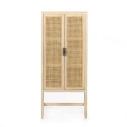 Caprice Narrow Cabinet In Natural Mango by FOUR HANDS