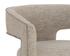 KRASNER DINING ARMCHAIR - RHAPSODY SAND by Sunpan