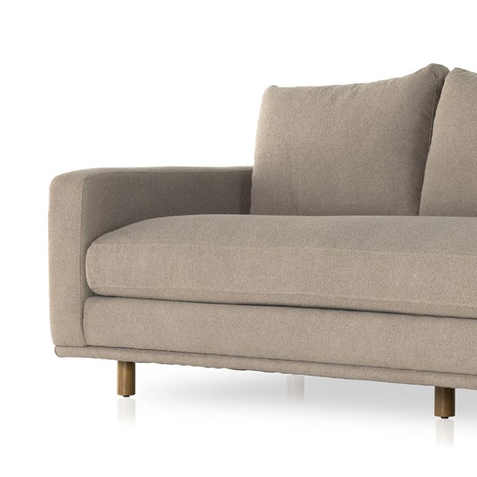Dom Sofa In Portland Cobblestone by FOUR HANDS