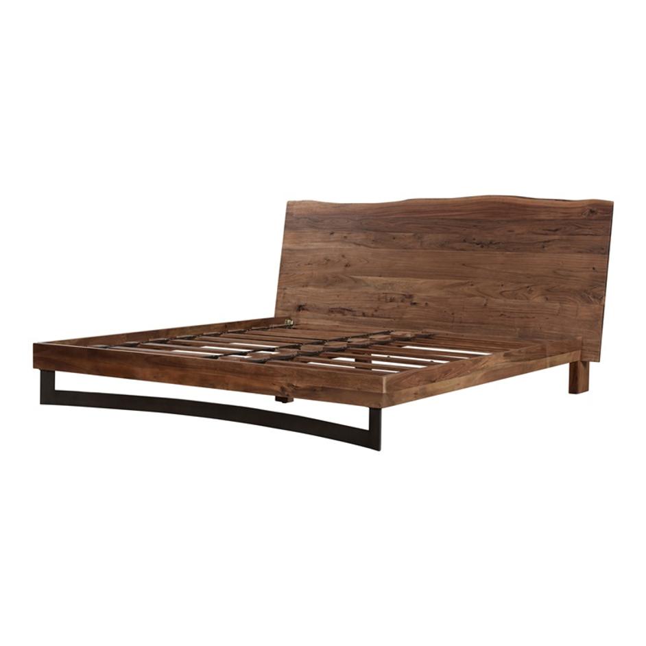 BENT KING BED SMOKED by Moes Home