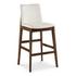 Deco Barstool White PVC by Moes Home