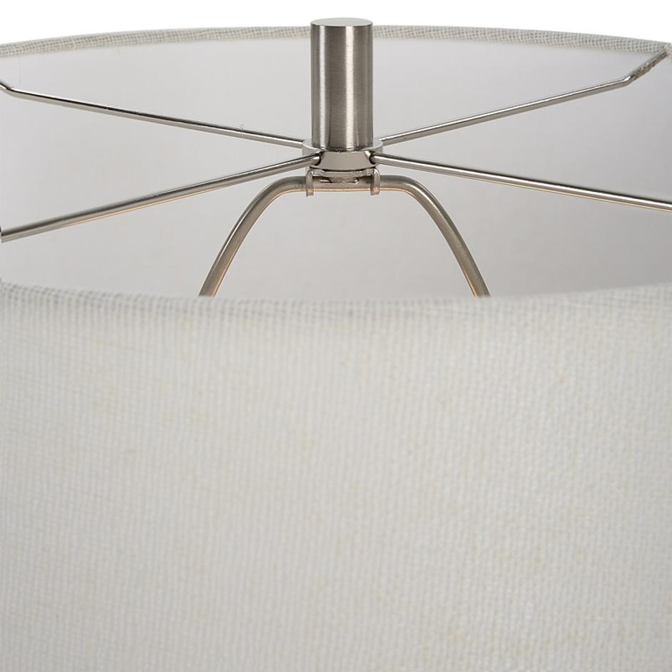 Opal Gloss White Table Lamp by Uttermost